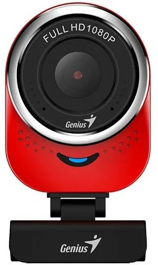 Camera Web GENIUS senzor 1080p Full-HD cu rezolutie video 1920x1080, QCam 6000, microfon, red