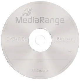 MediaRange DVD+R Double Layer 8.5GB|240min 8x speed, Cake 25