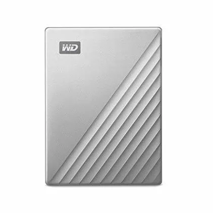 Hard Disk Extern WD My Passport Ultra for Mac 4TB USB 3.0 tip C Silver