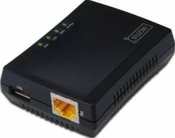 Print Server Assmann DIGITUS 1-Port USB 2.0 Multifunction Network Server