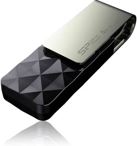 Memorie USB SILICON-POWER Blaze B30 16GB USB 3.0 Black