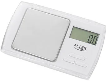 Adler AD 3161 kitchen scale Electronic personal scale White Rectangle