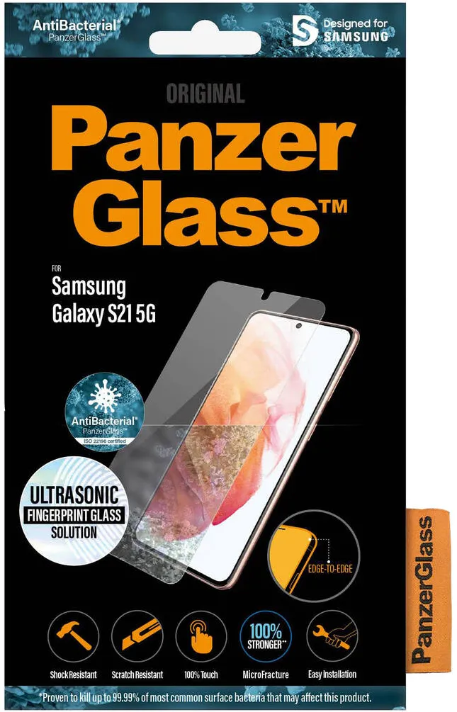PanzerGlass NEW Samsung Galaxy S21 5G Case Friendly AB