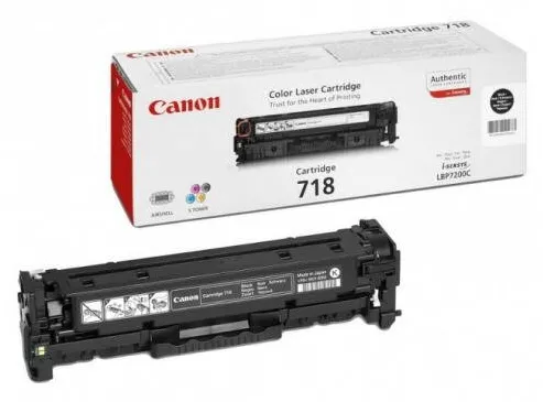 Toner imprimanta Canon 718 Black
