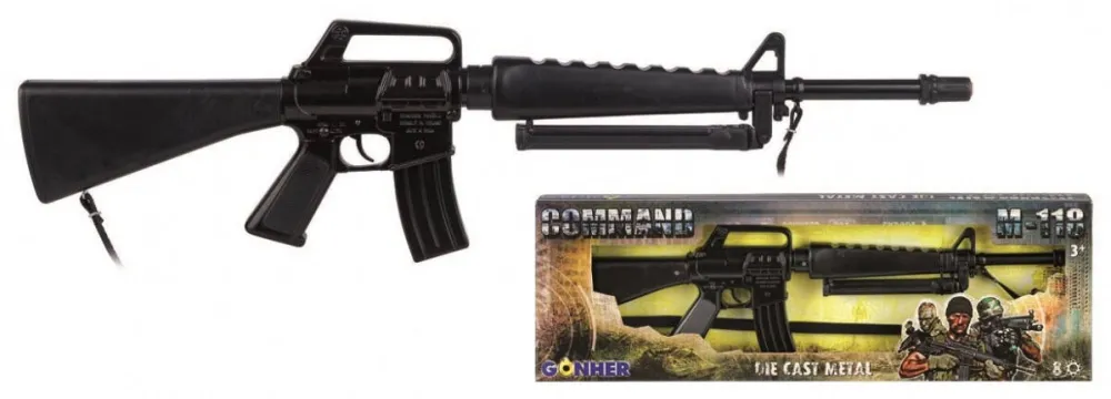Jucarie Pulio Commando rifle GONHER 118/6 Metal 8 8 bullets