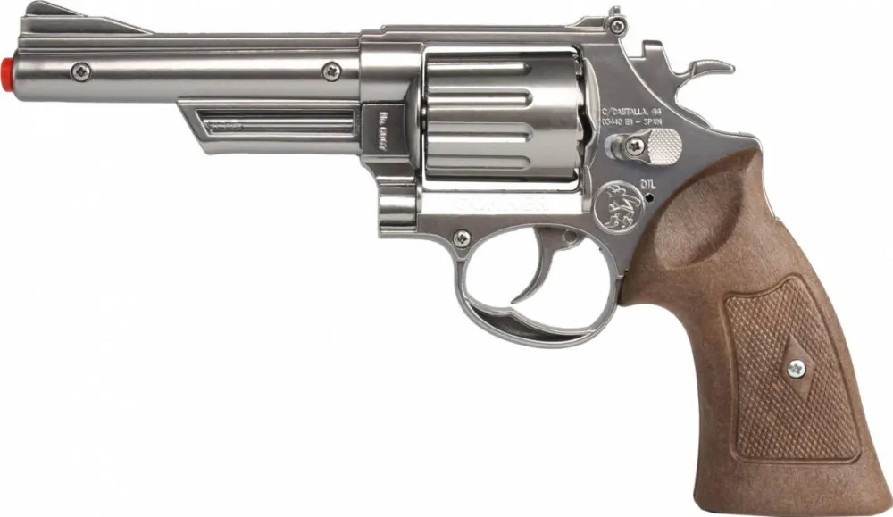 Jucarie Pulio Gonher Metal police revo lver 8 rounds