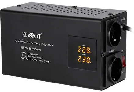 Kemot STABILIZATOR TENSIUNE AUTOMAT 2000VA PERETE