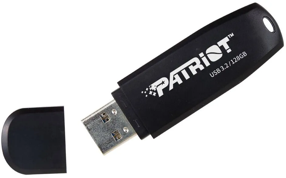 Memorie USB Patriot Pendrive Patriot Xporter Core 128GB USB 3.2 Gen 1 80MB/s (PSF128GXRB3U) Black