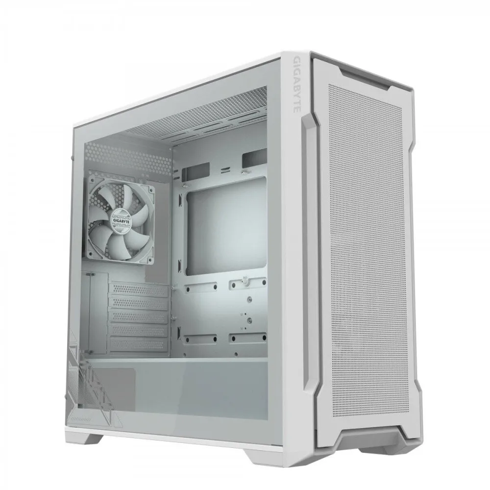 Carcasa PC GIGABYTE C102 GLASS ICE, Mid-Tower, Alb