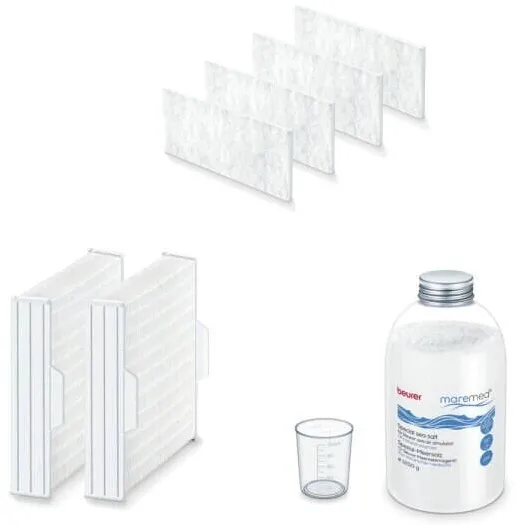Beurer Set filtre purificator aer Beurer, Pentru Buerer MK 500, 120x120x25mm