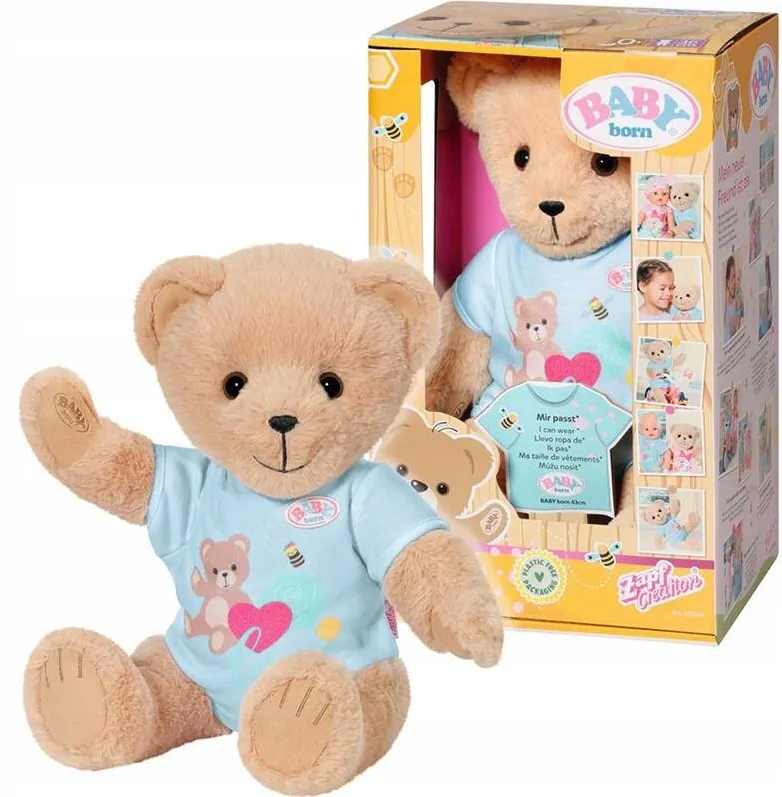 Zapf Ursulet de jucarie Zapf BABY born, albastru