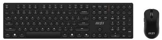 Kit Periferice MSI Tastatura si mouse wireless MSI Forge K210, 2,4 GHz, 1600 DPI, negru