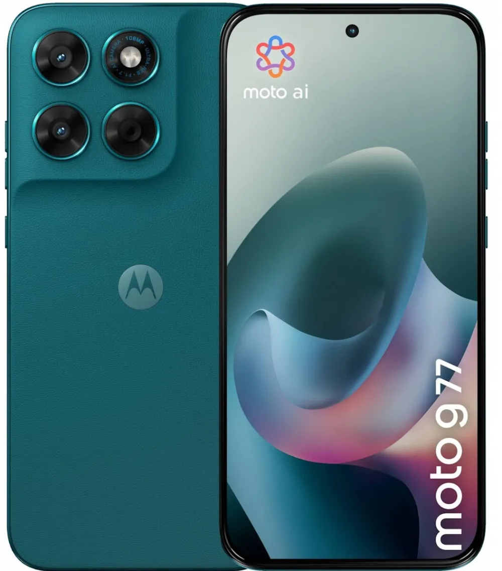 Smartphone MOTOROLA Telefon mobil Motorola G77, 256GB, 8GB RAM, 5G, Shaded Spruce