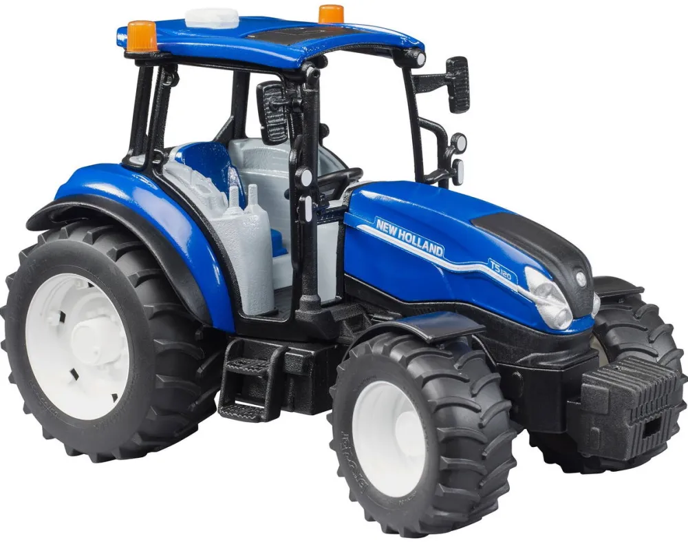 Masina BRUDER New Holland T5.120, model vehicle