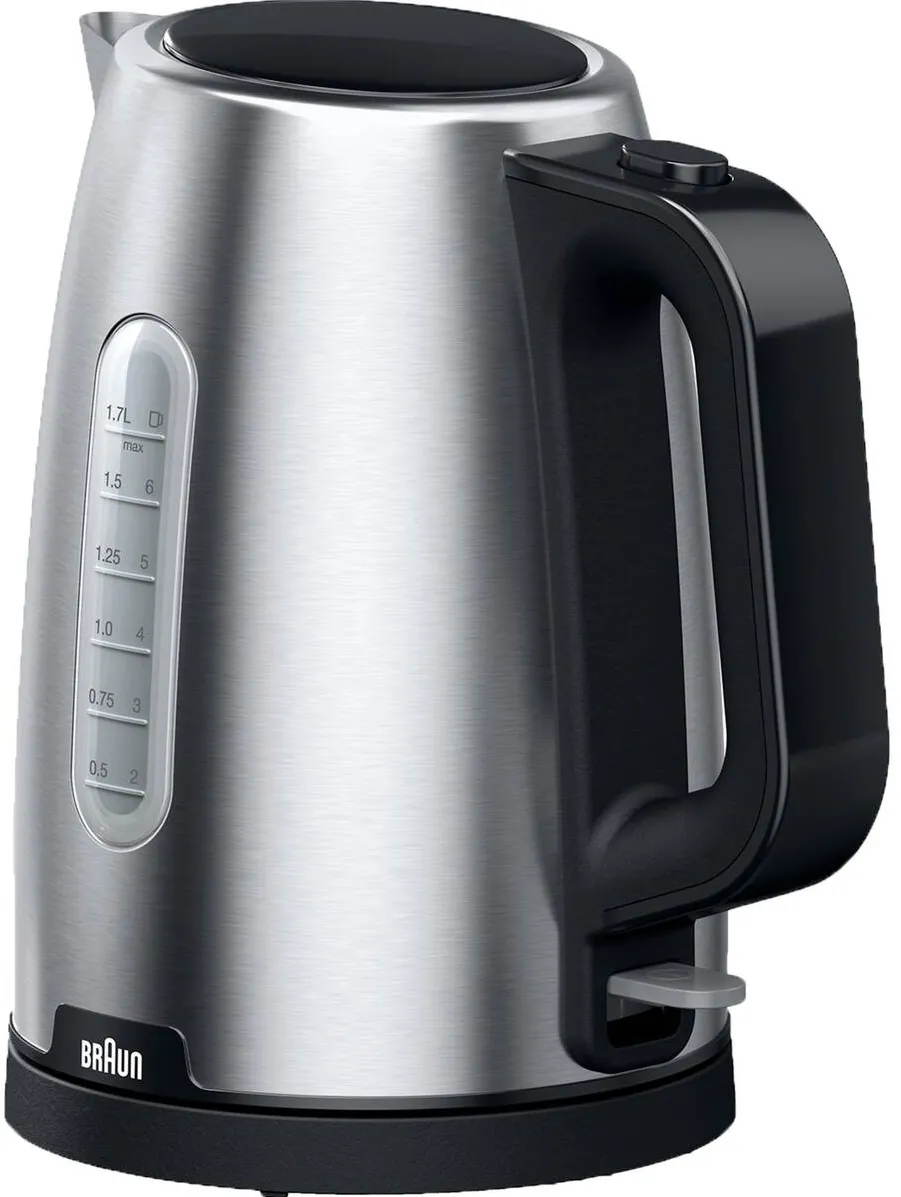 Fierbator BRAUN Household PurShine WK 1500 BK, 2200 W, Inox/Negru