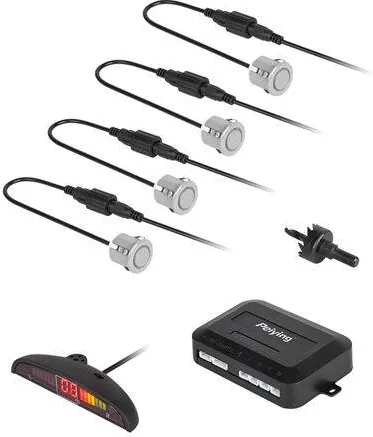 Peiying SISTEM PARCARE DISPLAY LED 4 SENZORI ARGINTII