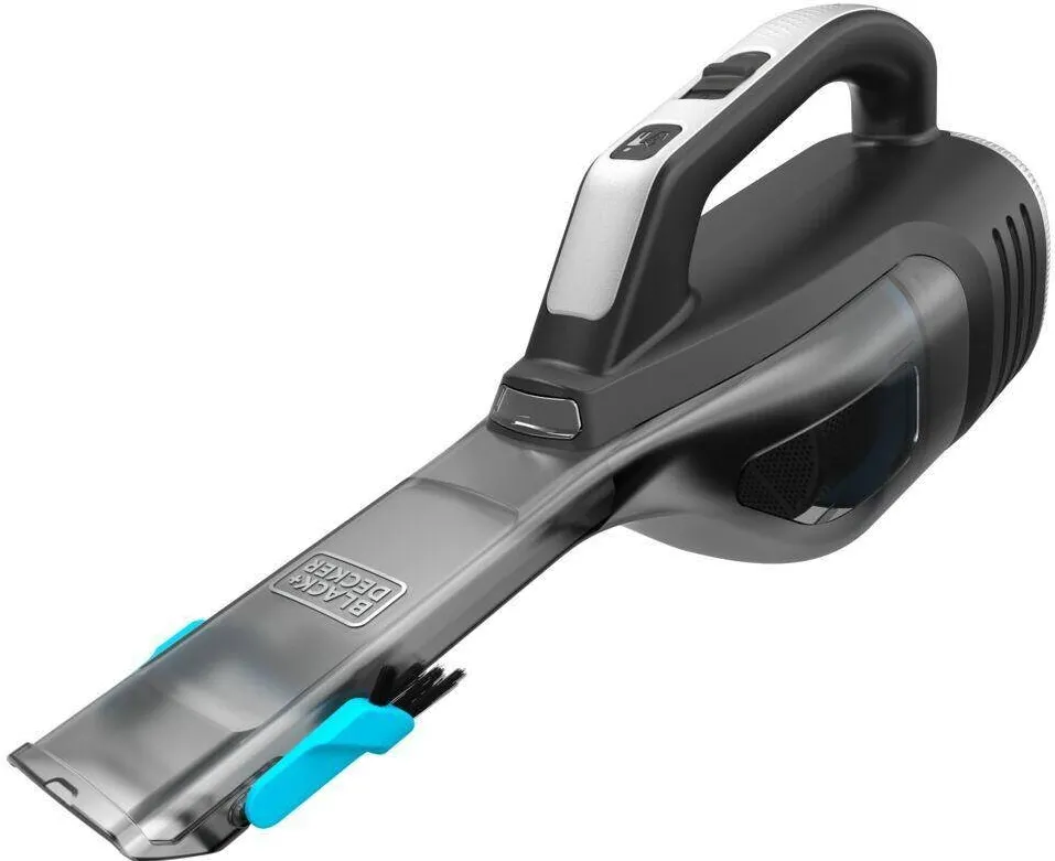 Aspirator Black & Decker DVD320B handheld vacuum Black, Silver, Turquoise Bagless