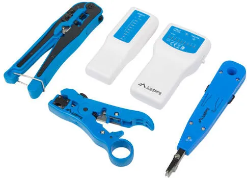Unelte LANBERG NT-0302 cable crimper Tool set Multicolour