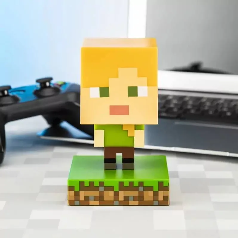 Paladone Lampa de veghe Minecraft Alex 3D, 10cm PP6591MCF