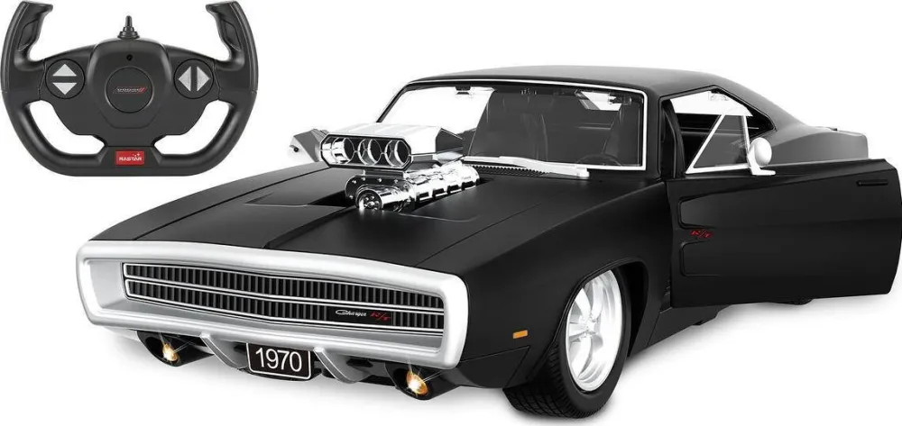 Masinuta Jamara Dodge incarcator R T 1970 1:16 negru