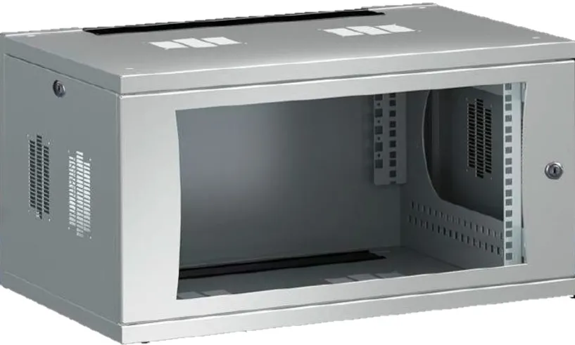 Rack Rittal FlatBox DK 6HE BxT 600x600mm Gri 19"