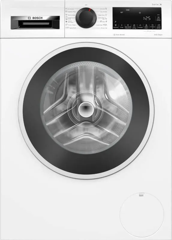 BOSCH Masina de spalat rufe Bosch WGG244Z2BY, 9 kg, 1400 RPM, Clasa A, EcoSilence Drive, Iron Assist, Speed Perfect, 60 cm, Alb