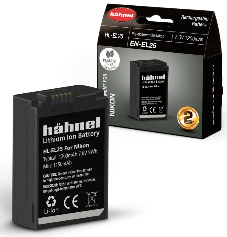 HAHNEL Baterie Nikon HL-EL25 / EN-EL25