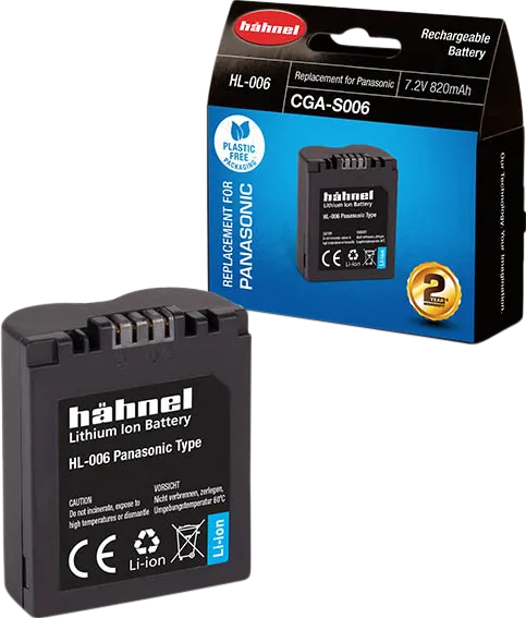 HAHNEL Baterie Panasonic HL-006 / CGA-S006