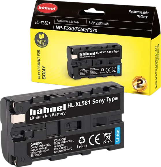 HAHNEL Baterie Sony HL-XL581 / NP-F530 / F550 / F570