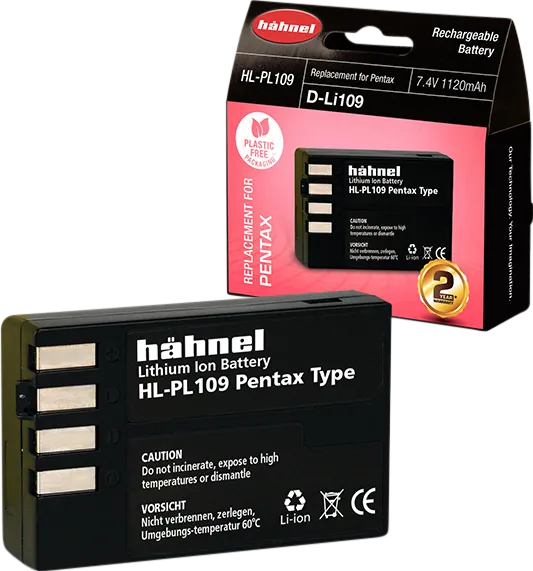 HAHNEL Baterie Pentax HL-PL109 / D-Li109