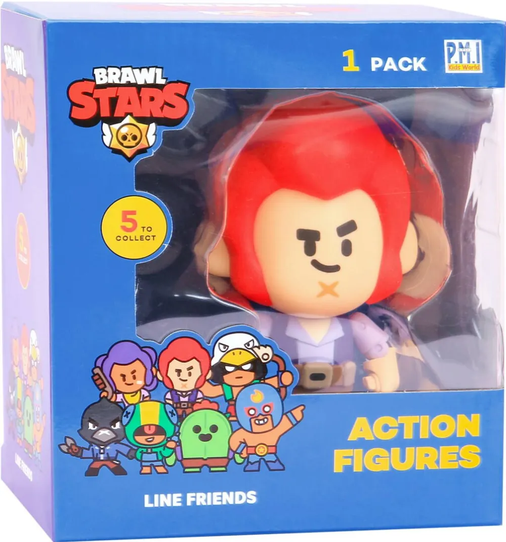 P.M.I. Kids World BRAWL STARS S1 ACTION FIGURES 11cm - COLT