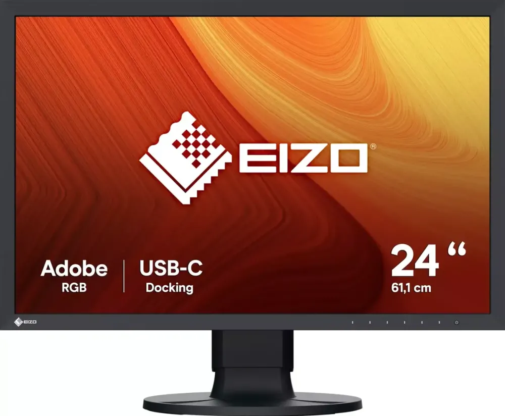 Monitor Eizo 61.0cm (24")   CS2400S 16:10 HDMI+DP+USB-C IPS black
