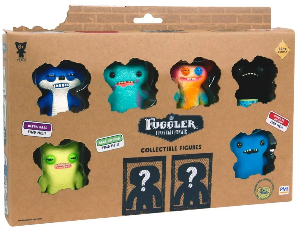 P.M.I. Kids World FUGGLER S1 COLLECTIBLE FIGURES -8 PACK DELUXE BOX B