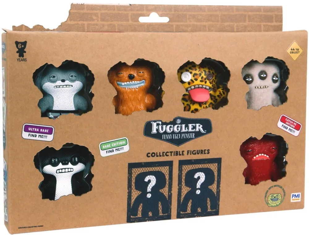 P.M.I. Kids World FUGGLER S1 COLLECTIBLE FIGURES -8 PACK DELUXE BOX C