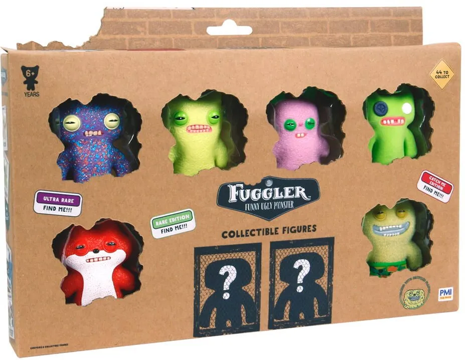 P.M.I. Kids World FUGGLER S1 COLLECTIBLE FIGURES -8 PACK DELUXE BOX F