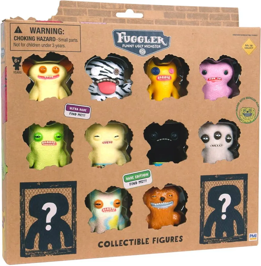 P.M.I. Kids World FUGGLER S1 COLLECTIBLE FIGURES 12 PACK DELUXE BOX B