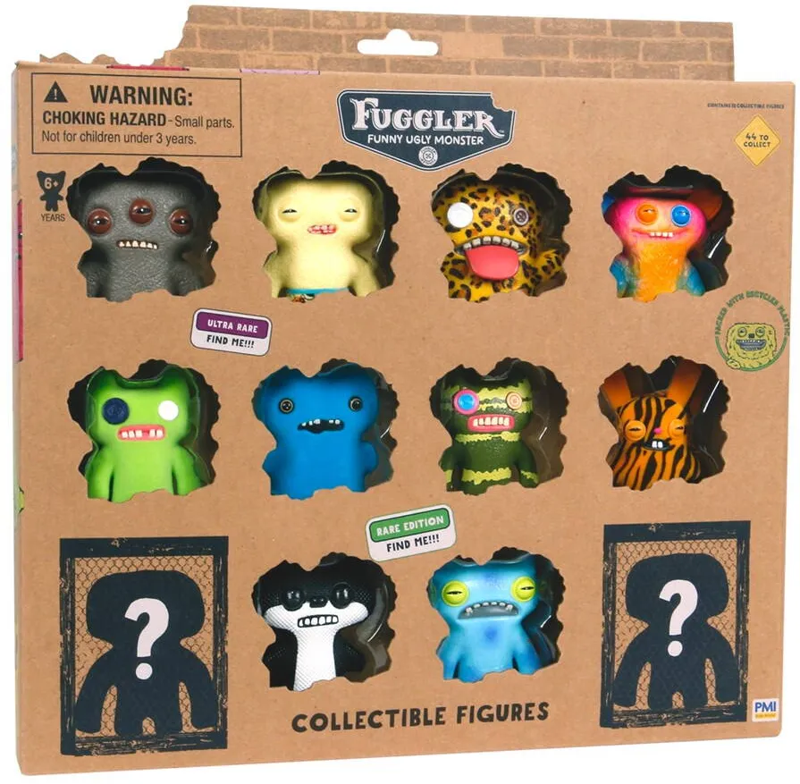 P.M.I. Kids World FUGGLER S1 COLLECTIBLE FIGURES 12 PACK DELUXE BOX D