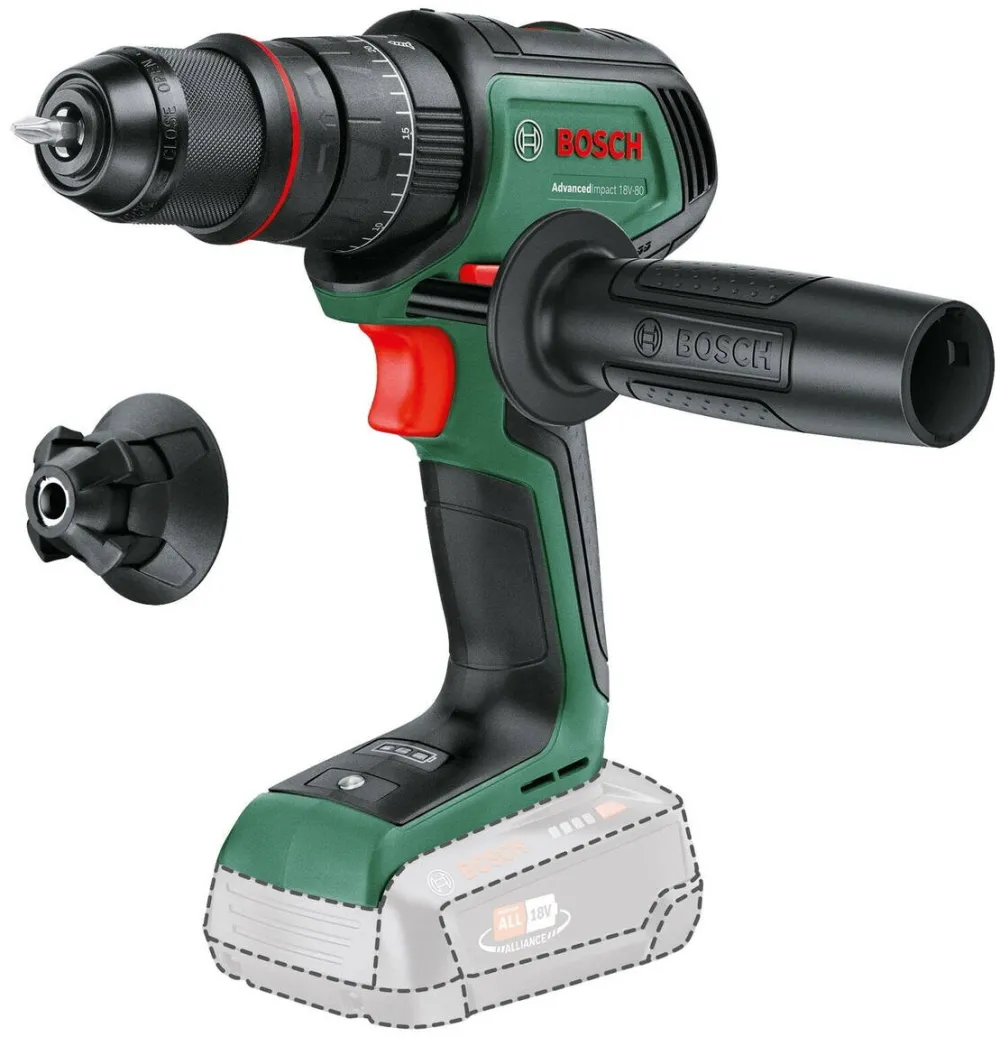 BOSCH Masina de gaurit cu impact fara fir AdvancedImpact 18V-80