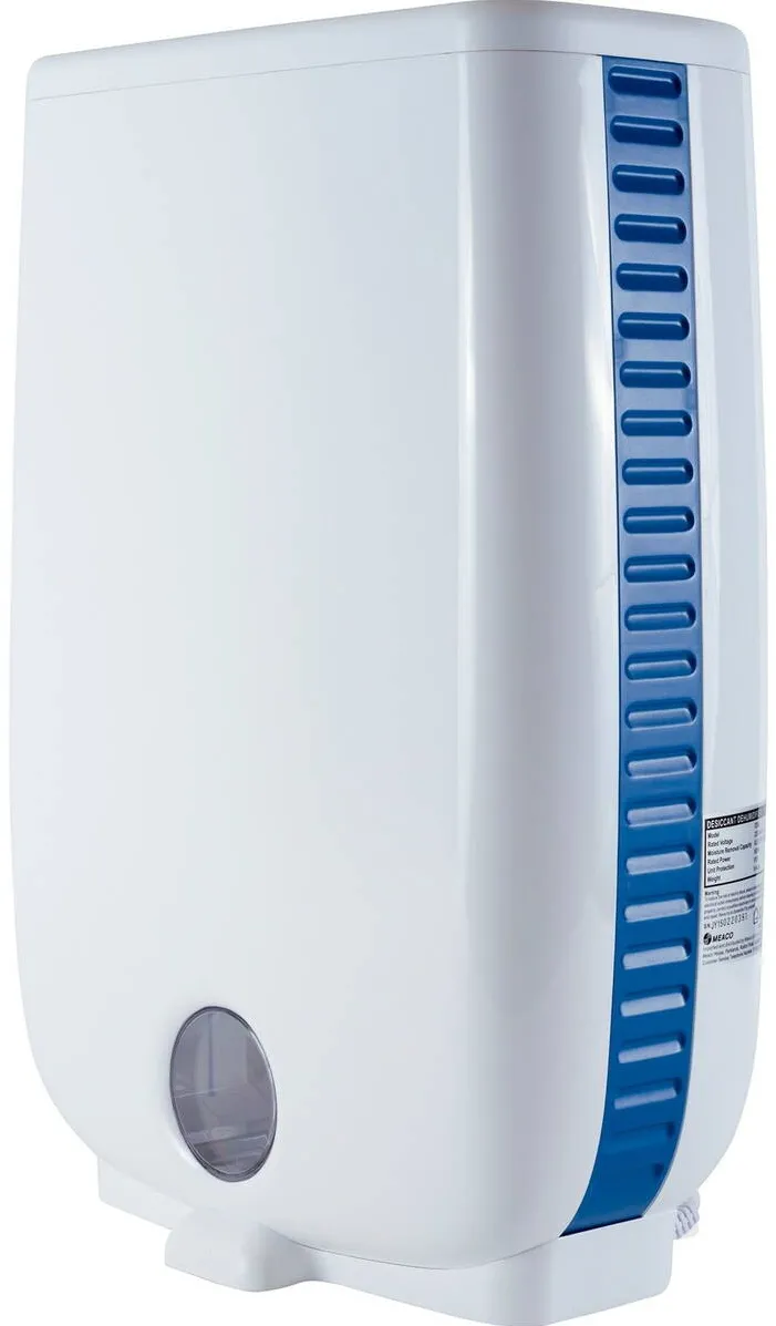 Meaco DD8L ION dehumidifier with ionizer and nano filter, white, 650 watts, for rooms up to 46m2 / 115m3
