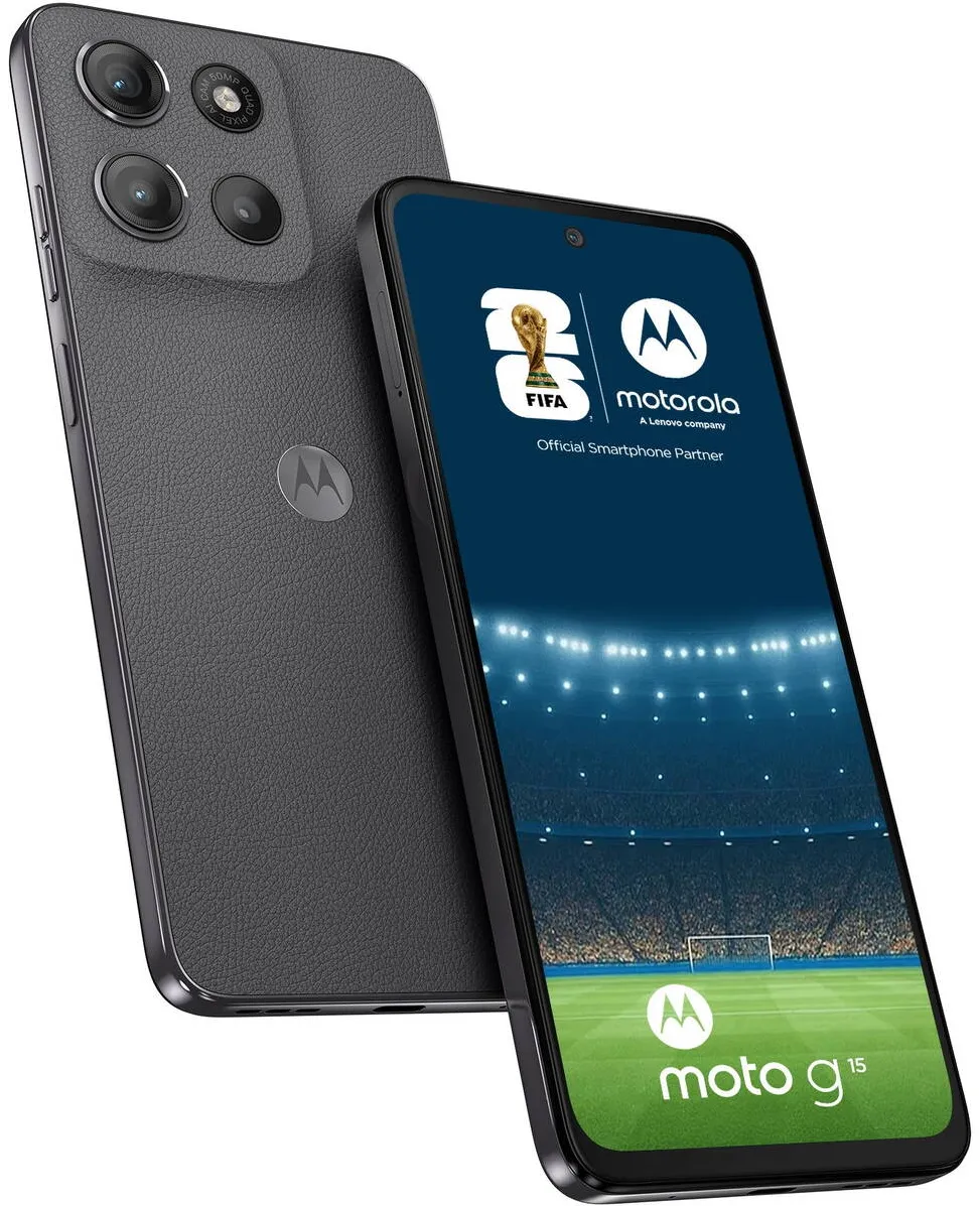 Smartphone MOTOROLA Telefon mobil Motorola g15, Dual SIM, 512GB, 8GB RAM, Gravity Grey
