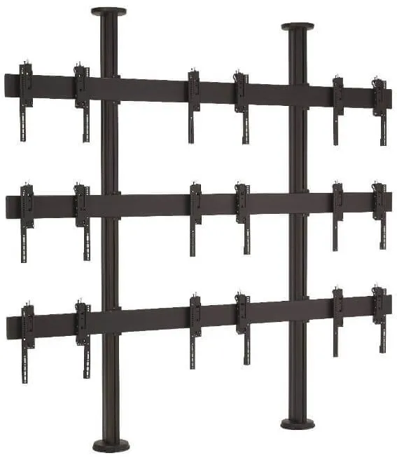 Suport TV / Monitor VOGEL'S Stand Videowall 3x3 Vogel's FCVW3347 de podea-tavan, ecrane de 46"-47", max53kg/display