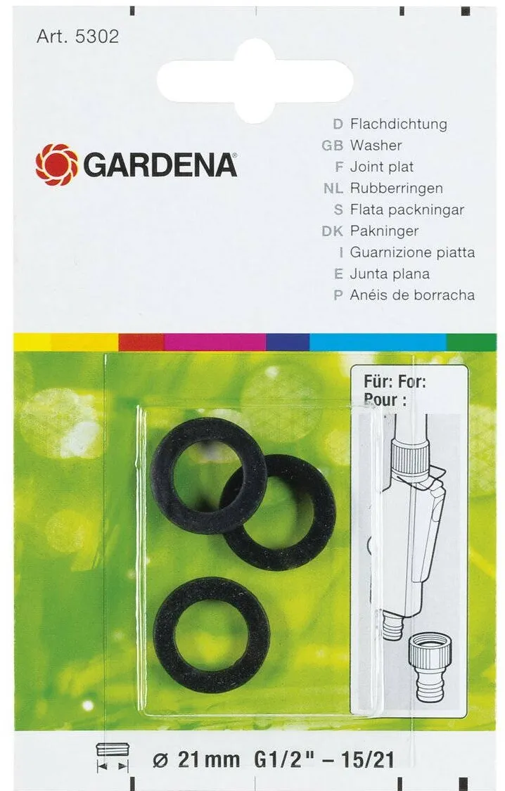 Gardena Gardena flat gasket, 3 piecesi (5302)