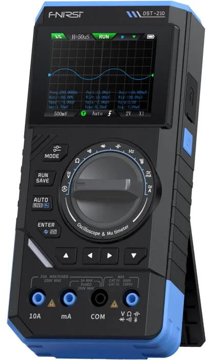 FNIRSI FNIRSI Handheld Digital Multimeter Oscilloscope SigGen 3 in 1 DST-210