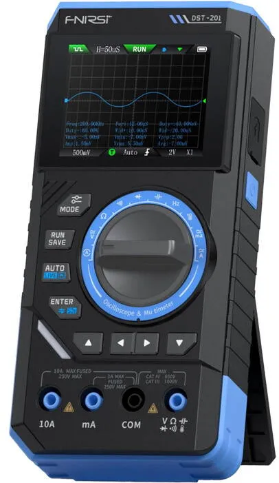 FNIRSI FNIRSI Handheld Digital Multimeter Oscilloscope SigGen 3 in 1 DST-201