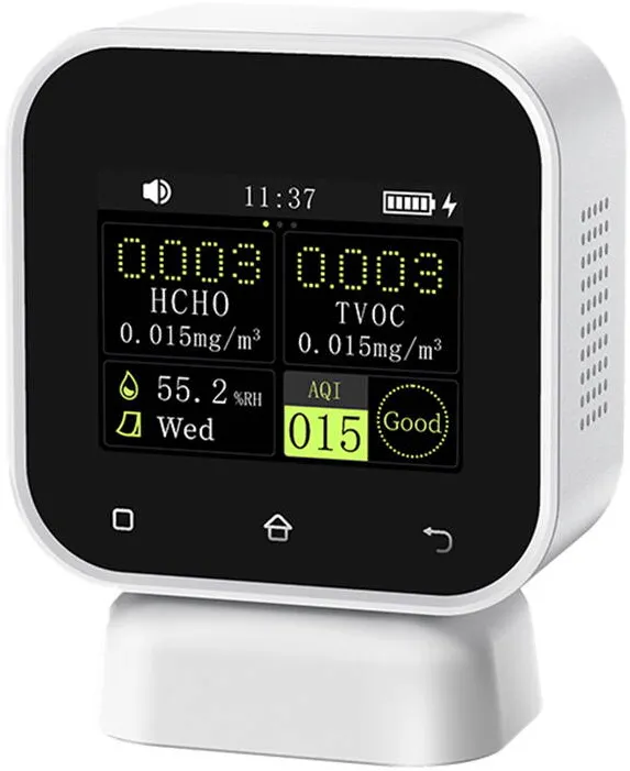 FNIRSI FNIRSI 4-IN-1 Indoor Air Quality Monitor Touchscreen Formaldehyde Detector SFD-02