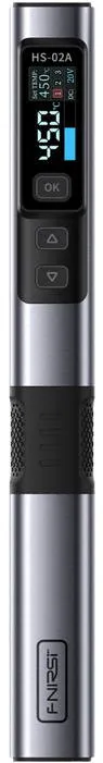 Fier de lipit inteligent FNIRSI HS-02A MAX 100 W cu trusa de scule
