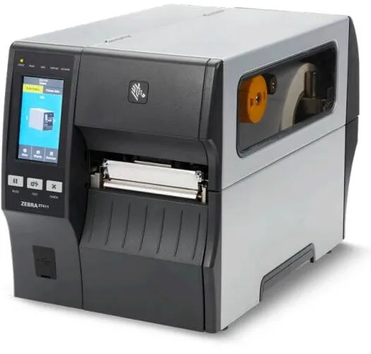 Imprimanta Termica  ZEBRA TT Printer ZT411; 4", 300 dpi, Serial, USB, 10/100 Ethernet, BT 4.1/MFi, USB Host, RFID UHF Encoder: Rest of World (ROW), EZPL