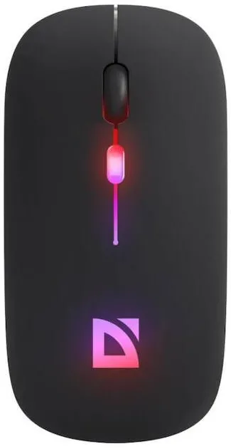 Mouse Defender Wireless mouse silent click TOUCH MM-997 battery 800/1200/1600 DPI black