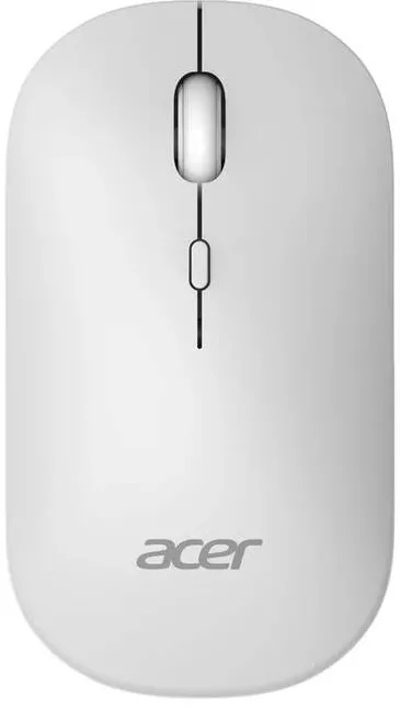 Mouse Acer Mouse Acer Dual AMR130, wireless dual (Bluetooth/2.4GHz), optic, alb, 1 buc