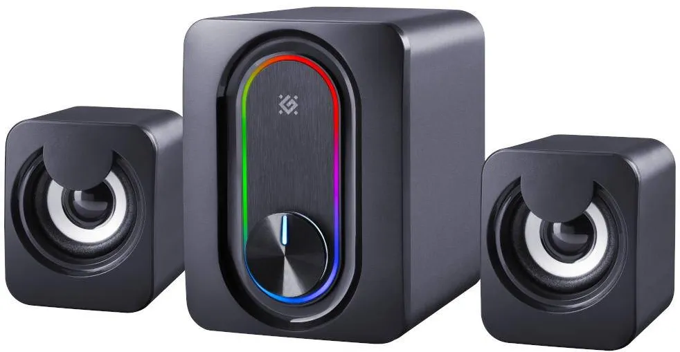 Boxe Defender Boxe PC Defender G14 2.1 11W USB Bluetooth LED RGB